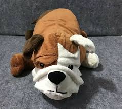 Ikea Gosig Bulldog Brown White Puppy Dog English Stuffed Animal Plush Toy 21 Ebay White Puppies Dogs And Puppies Animal Plush Toys