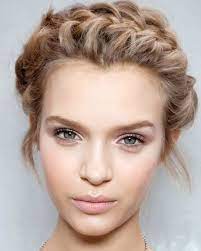 Worldwide Wedding Inspiration Scandinavian Style You Mean The World To Me Braids For Short Hair Hair Inspiration Crown Hairstyles