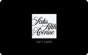 Not valid on international shipments. Gift Card Logo Saks Fifth Avenue United States Of America Saks Fifth Avenue Col Us Saksfavenue 014a