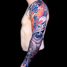 This reaches from the top of the shoulder to the wrist. 200 Traditional Japanese Sleeve Tattoo Designs For Men 2021 Dragon Tiger Flower