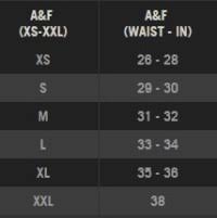 Abercrombie Shirt Size Chart Abercrombie Tee Shirt Size