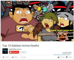 Fastest Top 10 Anime Deaths