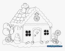 Printable coloring and activity pages are one way to keep the kids happy (or at least occupie. Christmas Coloring Pages Gingerbread House Drawing Of A Ginger Bread House Hd Png Download Kindpng
