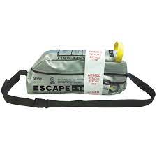 Emergency escape respirators provide safe breathing air when workers need to escape from areas with compromised air quality. Lalizas Emergency Evacuation Breathing Device Escape 15