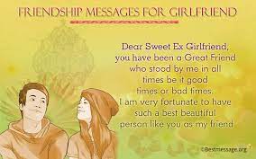 Romantic Friendship Messages For Girlfriend Message For Girlfriend Friendship Messages Happy Friendship Day Messages