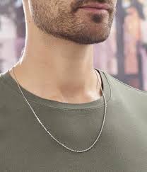 Nklaus 80cm chaîne d'ancre 925 chaîne en. Guide Des Bijoux Tendances Pour Homme Bracelets Colliers Bagues