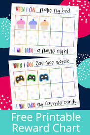 These super cute, and free printable teeth brushing charts are a handy tool to help kids remember to brush their teeth every day. Reward Chart For Kids Star Chart Behavior Printable Affinity Grove