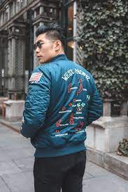 How To Wear Souvenir Bomber Jacket Levitate Style Bomber Jacket Jackets How To Wear
