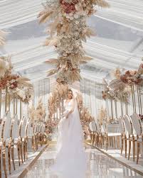 Terracotta wedding and event ideas we are loving! Pampas Grass Wedding Ideas For The Boho Glam Bride