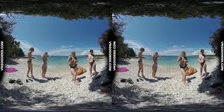 Vacation To A Topless Beach Then Late Night 4 Girl Naked...