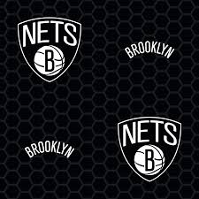 Please wait while your url is generating. Brooklyn Nets Logo Pattern Black Officially Licensed Removable Wallpaper In 2020 Boston Celtics Logo Brooklyn Nets Logo Pattern