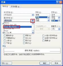 分别设置word文字和数字两种字体 何家大少的博客 Csdn博客