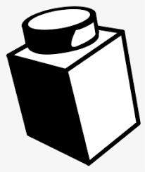 Lego Silhouette At Getdrawings - Lego Block Clipart Black And White, HD Png  Download , Transparent Png Image - PNGitem