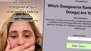 We did not find results for: This Omegaverse Quiz Will Tell You If You Re An Alpha Beta Or Omega Popbuzz