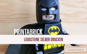 Lego aus dem 3d drucker ist nur eine frage der zeit. Lego Steine Selber Drucken Mit Dem 3d Drucker Chinadrucker De 3d Drucker Vorlagen 3d Drucker Drucken