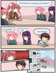 Doki Doki Dump Because Finally Got Best End Album On Imgur Anime images, wallpapers, fanart, cosplay pictures, and many more in its gallery.