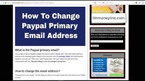 Paypal Change Primary Email Address Guide Method Tutorial Video Funny Gifs Fails Addressing Paypal