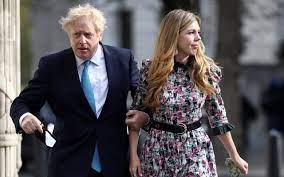 Photos showed biden, 70, laughing with carrie johnson, 33, and little wilfred near the ocean in cornwall, where their husbands sat down ahead of the g7 summit. Boris Johnson Married In Stealth Ceremony