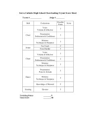 You can select from a variety of form fields and add them to the layout with drag and drop. 2021 Cheerleading Tryout Score Sheet Fillable Printable Pdf Forms Handypdf