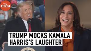 Before, we would watch (ph) what he was saying and doing. Is There Something Wrong With Her Donald Trump Mocks Kamala Harris S Laugh Youtube