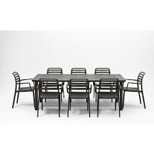 We did not find results for: Nardi Libeccio Extendable Outdoor Dining Table With 8 Costa Armchairs In Charcoal The Home Depot Canada