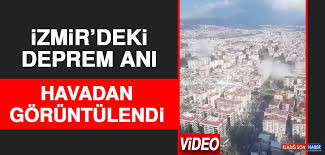 İzmir'den de hissedilen deprem büyüklüğü kaç? Izmir Deki Depremde Binalarin Cokme Ani Goruntulendi Elazig Son Haber Elazig Haber Elazig Son Dakika Haberleri