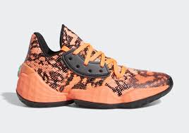 Harden's first adidas signature shoe released on november 23rd allen iverson and james harden honored in the reebok question og meets og. Adidas Harden Vol 4 Gila Monster Ef9944 Sneakernews Com