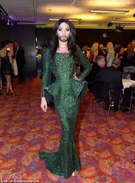 In copenhagen at the annual eurovision song contest, victory went to the bearded lady from only at the eurovision song contest in 2014 could a guy with a beard wearing a frock cause such. Conchita Wurst S Transformation From Male Singer To Eurovision Winner Daily Mail Online