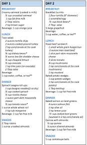 Myplate Meal Suggestions Fat Head