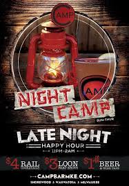 A must for out of town visitors and the best. Camp Bar On Twitter Continue Your Thirsty Thursday Now Close Nightcamp Mke Thirstythursday