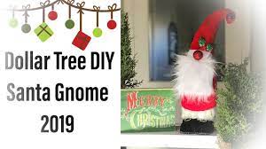 Dollar Tree Diy Santa Gnome 2019 Youtube