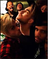 Adam Lambert 24/7 News: Instagram (And Snapchat) Photos From Tommy Joe  Ratliff: Adam Lambert, Sauli Koskinen, Terrance Spencer