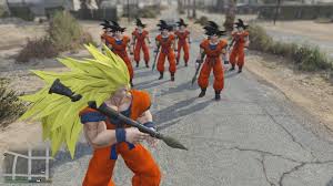 Pls send me the julionib's wip dragon ball mod e mail: Gta 5 Songoku Mod Sieu Saiyan Dragon Ball Z Xuáº¥t Hiá»‡n Trong Gta V Youtube