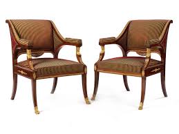 Paar Schwedische Fauteuils Chair Fine Art Auctions Side Chairs