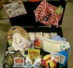 New Daddy Tool Box Baby Shower Gift Idea Diy Baby Shower Gifts Baby Shower Gifts Baby Shower Gifts For Boys
