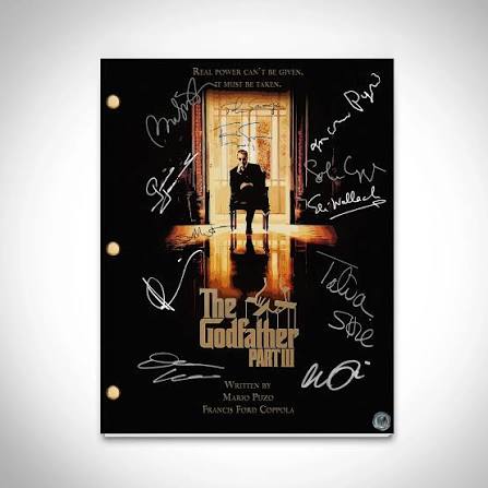 The Godfather Part III Script Limited Signature Edition | RARE-T