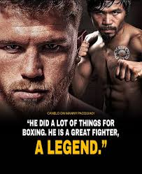 Canelo Alvarez shows humility and respect in photo