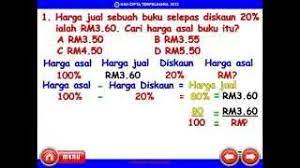 Cara mudah mengajar garis nombor. Matematik Upsr Kertas 1 Cara Murid Lemah Youtube