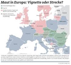 Die vignette ist dann erst nach erhalt der zahlungsbestätigung gültig. Maut Ubersicht Europa Syteme Und Kosten