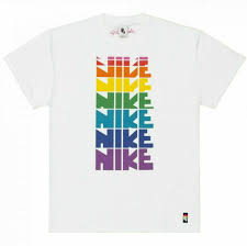 Black And White Nike T Shirt Mens Nike Be True Gilbert Baker Rainbow Mens Shirt White Cd7483 100 Betrue Nike In 2020 Mens Rainbows Mens Shirts Baker Shirts