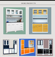 new design hot sale steel metal kitchen