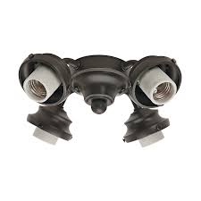 We've researched the best options to add to your porch or outdoor living room. Hunter 99143 New Bronze Multi Arm Fitters 4 Light Indoor Outdoor Ceiling Fan Light Kit Lightingdirect Com