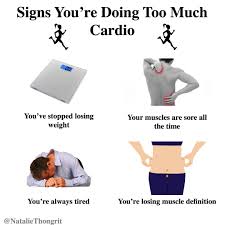 Are You Doing Too Much Cardio With Images Cardio Steady State Cardio Fitness Tips