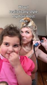 Me and my bestie just gettin our day started with some straight iron  waves!! , Such an easy way to give my hair some oomph without spending too  much time