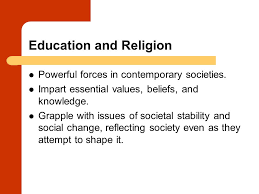 Chapter 12 Education and Religion. Chapter Outline An Overview of Education  and Religion Sociological Perspectives on Education Problems in Education.  - ppt download