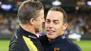 AFL: Richmond coach Damien Hardwick wants Alastair Clarkson back in the  game