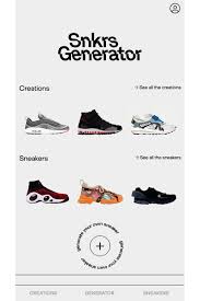 Pick a name generator from the side menu on the right and then click the button on that page generate names. Sneakers Generator App Custom Silhouettes Info Hypebeast