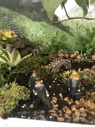 Harry Potter Fairy Garden Fairy Garden Upcycle Garden Garden