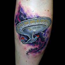 You can download and print it from your computer for free!! 50 Star Trek Tattoo Designs For Men Science Fiction Ink Ideas