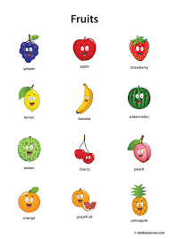 Debbie Sensei Free Esl Fruits Flashcards English Activities For Kids Flashcards For Kids English Worksheets For Kids